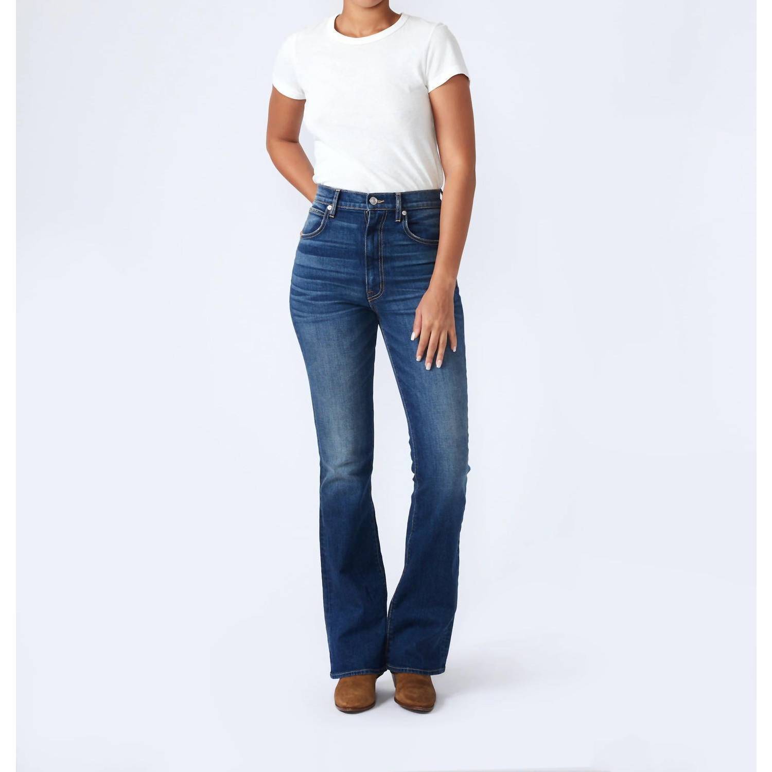 New Slvrlake Charlotte High Rise Jeans In Atlantic City